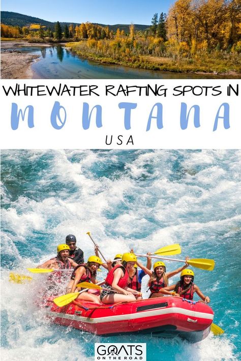 Whitewater Rafting Spots in Montana, USA Rafting Gear, Outdoor Adventure Gear, Yellowstone River, Missoula Montana, Water Rafting, Montana Usa, Whitewater Rafting, River Rafting, Adventure Gear