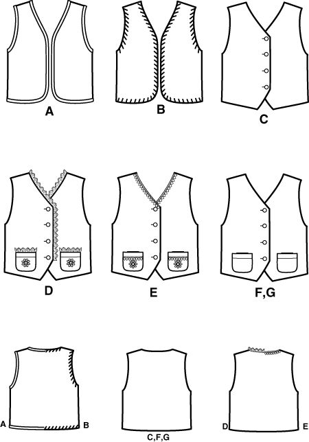 Unisex child vest pattern Vest Template Free Pattern, Toddler Vest Pattern Free, How To Make A Vest, Kids Vest Pattern, Boys Vest Pattern, Vest Pattern Sewing, Diy Vest, Como Fazer Short, Vest Patterns