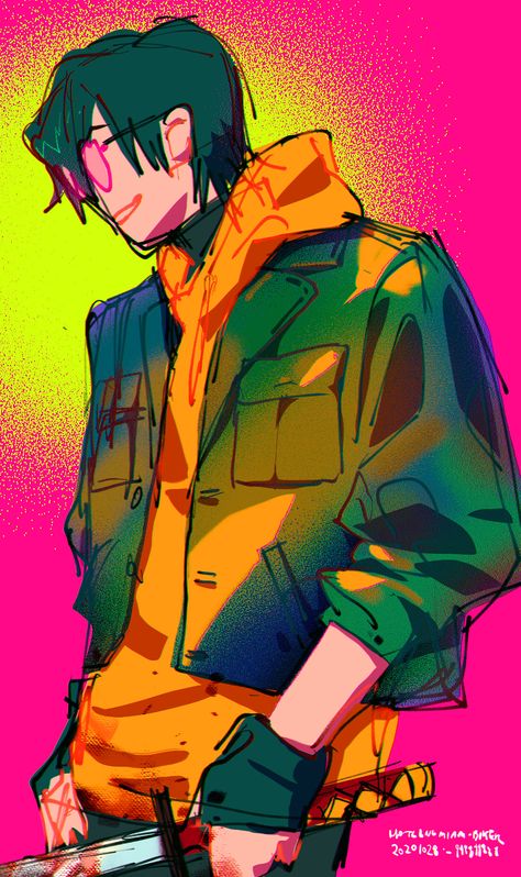 art by malloniumer on tumblr :) Biker Hotline Miami, Hotline Miami, Icon Profile, Anime Mems, Biker Art, Aesthetic Boys, Club Color, Miami Art, Sketchbook Inspiration