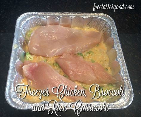 Chicken Broccoli Crockpot, Chicken Rice Bake, Broccoli And Rice, Oven Meals, Chicken Freezer Meals, Chicken Broccoli Rice Casserole, Chicken Broccoli Rice, Crockpot Dessert Recipes, Broccoli Rice Casserole