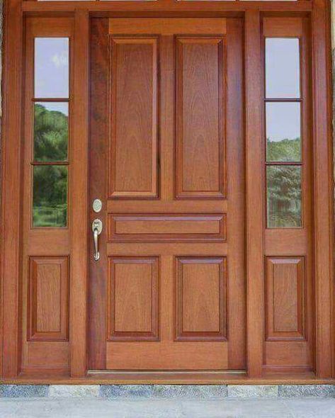 Front Door Design Wood Sagwan, Traditional Wooden Main Doors, Teak Wood Main Double Door Design Entrance Indian, Double Door Design Wood Kerala, Single Main Door Designs Teak Wood, Flush Door Design, House Front Door Design, Door Design Photos, Single Door Design