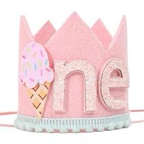 Sweet One Cake Smash, Sweet One Cake, Ice Cream First Birthday, Ice Cream Themed Birthday Party, Ice Cream Themed Birthday, One Cake Smash, Ice Cream Birthday Party Theme, Crown Photo, First Birthday Crown