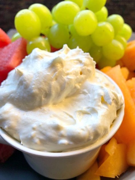 Cheesecake Fruit Dip: 1 WW Freestyle Smart Point Cheesecake Fruit Dip, Fruit Dip Recipes, Cheesecake Yogurt, Cheap Cookies, Yogurt Fruit Dip, Cheesecake Fruit, Fruit Dips, Weight Watcher Desserts, Fruit Dips Recipes