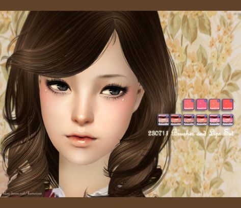 Ts3 Cc Makeup, Pretty Sims 4 Cc, Sims 3 Makeup, Sims 3 Cc Clothes, Sims 2 Makeup, Pretty Sims, Sims2 Cc, Black Lagoon Anime, Sims 2 Hair