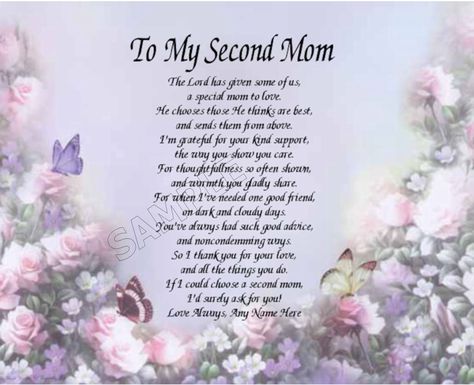 Second Mom Quotes, Happy Birthday Aunt From Niece, Birthday Quotes For Aunt, Happy Birthday Friendship, Happy Birthday Aunt, Mom Birthday Quotes, Happy Birthday Mother, Mom Poems, Birthday Quotes For Him