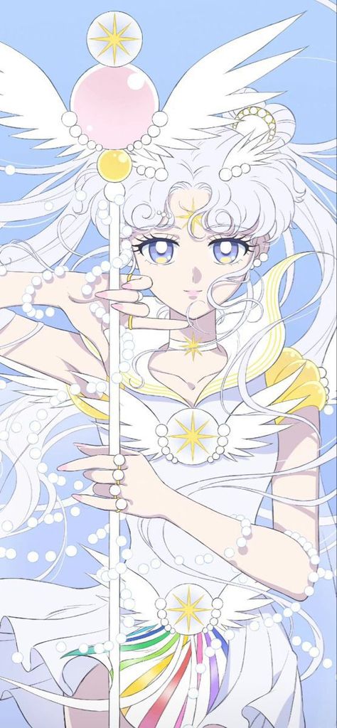 Sailor Moon Silver Millenium, Sailor Moon Crystal Wallpapers, Sailor Cosmos Cosplay, Sailor Moon Manga Wallpaper, Sailor Moon Home Screen, Salior Moon Wallpapers, Sailor Moon Love, Sailor Moon Princess Serenity, Silver Millenium