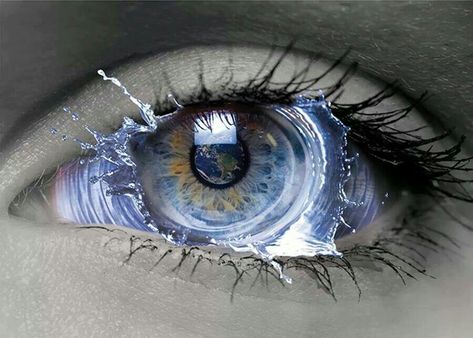 splash! Beautiful Eyes Pics, Eye Pictures, Photos Of Eyes, Crazy Eyes, Look Into My Eyes, Foto Tips, Human Eye, Pretty Eyes, Eye Art