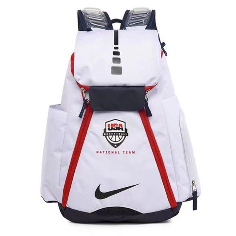 Nike Hoops Elite Backpack air-cushioned backpack large capacity basketball bag Nike Elite Bag, Sports Backpacks, Elite Backpack, Bag Nike, Basketball Backpack, Olympic Basketball, Basketball Bag, Nike Backpack, Nike Bags