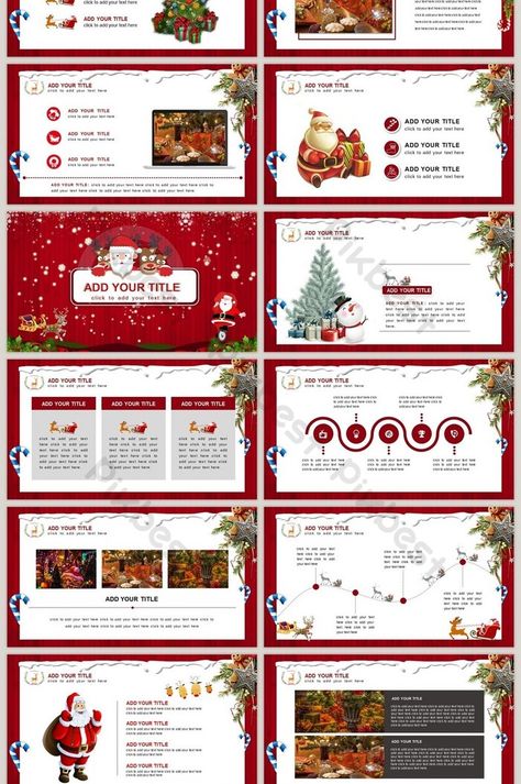 red christmas business ppt template Hampers Natal Idea, Email Banner, Hampers Natal, Christmas Presentation, Teaching Adjectives, Ppt Ideas, Christmas Powerpoint Template, Best Presentation Templates, Brochure Display