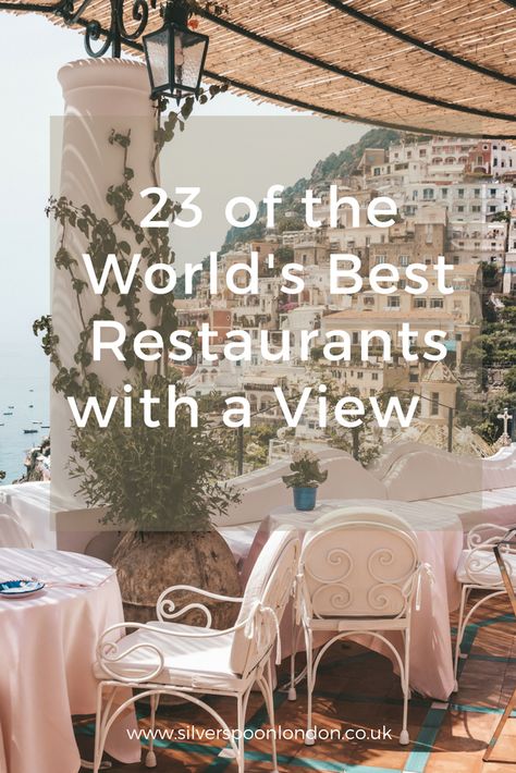 23 of the World's Best Restaurants with a View - SilverSpoon London Worlds Best Restaurants, Hotel Safe, Luxury Food, London Tours, Food And Travel, Bus Travel, Houses Of Parliament, Hotel Stay, London Hotels