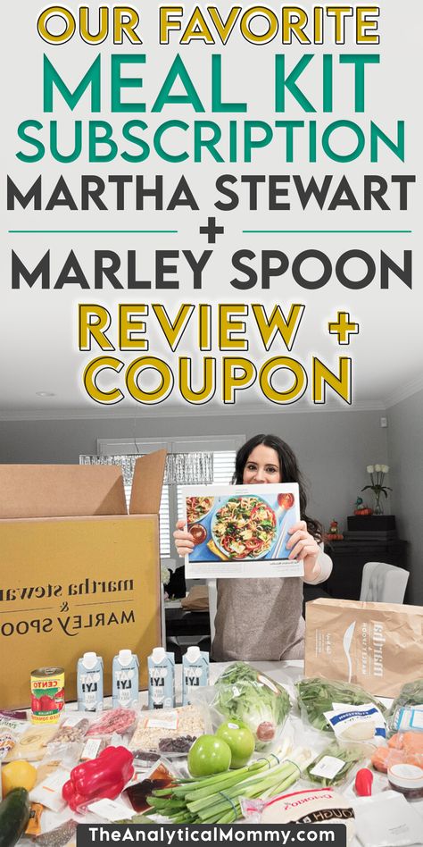 If you're looking for a new meal kit subscription to try out, Martha + Marley Spoon have a meal kit subscription that allows for a lot of flexibility. Martha Stewart + Marley Spoon sent us a meal kit so that we could give you a proper Martha + Marley Spoon review, as well as a coupon code if you want to try this particular meal kit for your family. Healthy meal planning is hard (especially on busy school nights), so consider trying it for yourself. #sponsored #ad Martha Stewart Marley Spoon Recipes, Thai Drunken Noodles, Marley Spoon Recipes, Healthy Meal Planning, Marley Spoon, Marley And Me, Drunken Noodles, Meal Kits, School Night