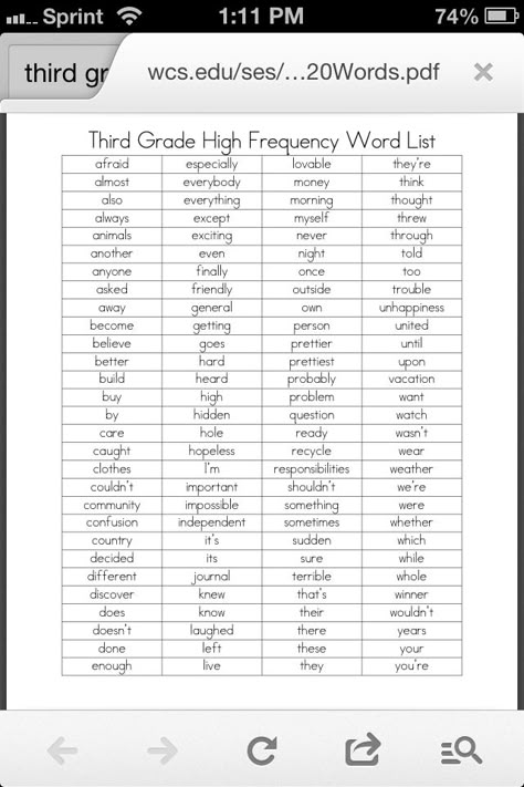 3rd grade sight words- divide these out over the school year for word work hw and centers 3rd Grade High Frequency Word List, 3rd Grade Gifted And Talented Projects, Reading Beginners, 3rd Grade Sight Words, 3rd Grade Spelling Words, High Frequency Word List, Third Grade Sight Words, 3rd Grade Spelling, 3rd Grade Words