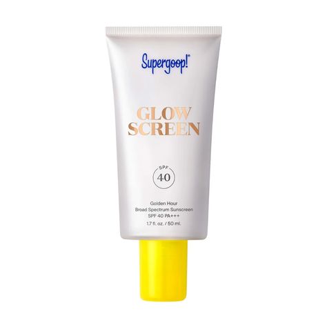 Supergoop Glowscreen, Beauty Rooms, Revision Skincare, Skin Glowing, Favorite Skincare Products, Broad Spectrum Sunscreen, Makeup Primer, Spf Sunscreen, Facial Wash