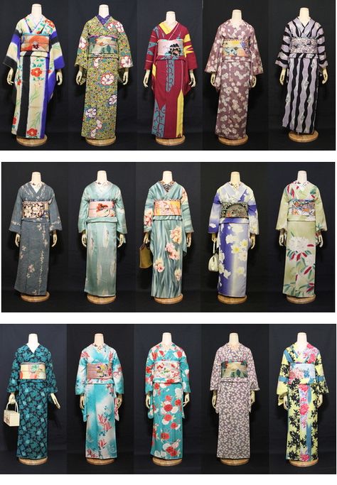 The Kimono Gallery, Kimono Gallery, Traditional Asian Dress, Japanese Traditional Clothing, Japanese Costume, Kimono Japan, Traditional Japanese Kimono, Japan Kimono, Mode Kimono