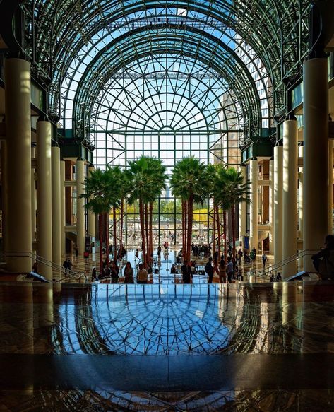 NYCgo on Instagram: “The Winter Garden at Brookfield Place New York. Most of NYC's most-Instagrammed places are outdoors, but this is one of the rare indoor…” Brookfield Place Nyc, Garden Atrium, Places In Nyc, Brookfield Place, Vegetables To Grow, I ❤ Ny, Doha, Winter Garden, Growing Vegetables