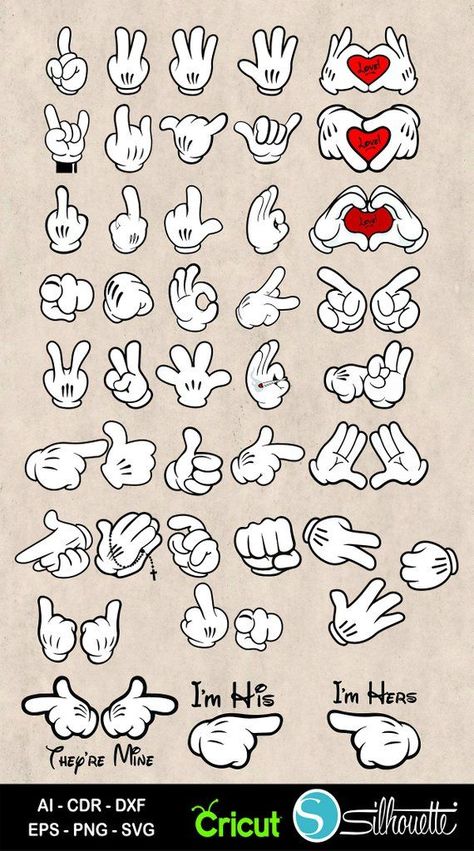 손 로고, Gloves Drawing, Alphabet Graffiti, Shaka Sign, Gloved Hands, Mickey Hands, Hand Silhouette, Hand Clipart, White Sign