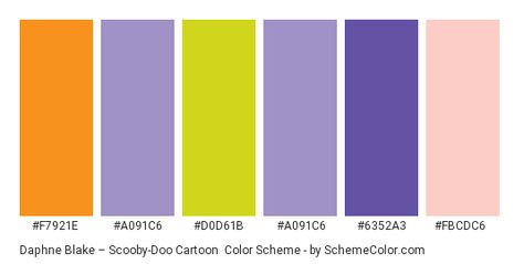 Color scheme palette image Scooby Doo Halloween Party, Halloween Color Palette, All Disney Movies, Scooby Doo Halloween, Monster Board, Scooby Doo Images, Hexadecimal Color, Daphne Blake, Palette Design