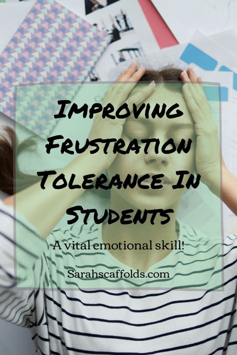 Improving Frustration Tolerance in Students is a vital part of teaching because, to learn and grow, we sometimes have to be a little frustrated. So what can special education teachers do to improve their students' frustration tolerance? Check out this blog post to learn my tips and tricks! #iteachsped #thirdgrade #fourthgrade #meetgoals #tipsandtricks #blogsforteachers #spedteachers #iteachthird #iteachfourth #lessonideas #lifeskills #specialed #resourceroomteacher #teachingsocialemotional Frustrated Student, Frustration Tolerance, Resource Room Teacher, Learn To Type, I Hate Running, Carol Dweck, Fact Fluency, Try New Things, Emotional Skills