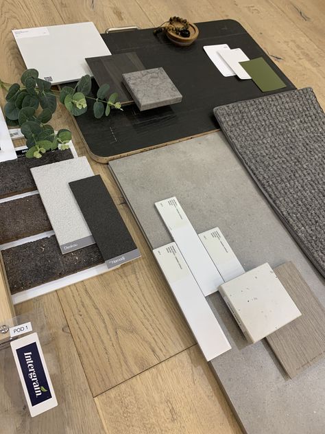 Design Boards, Material Board, Color Board, Interior Design Boards, Colour Board, Office Interior Design, Design Planning, Board Design, New Builds