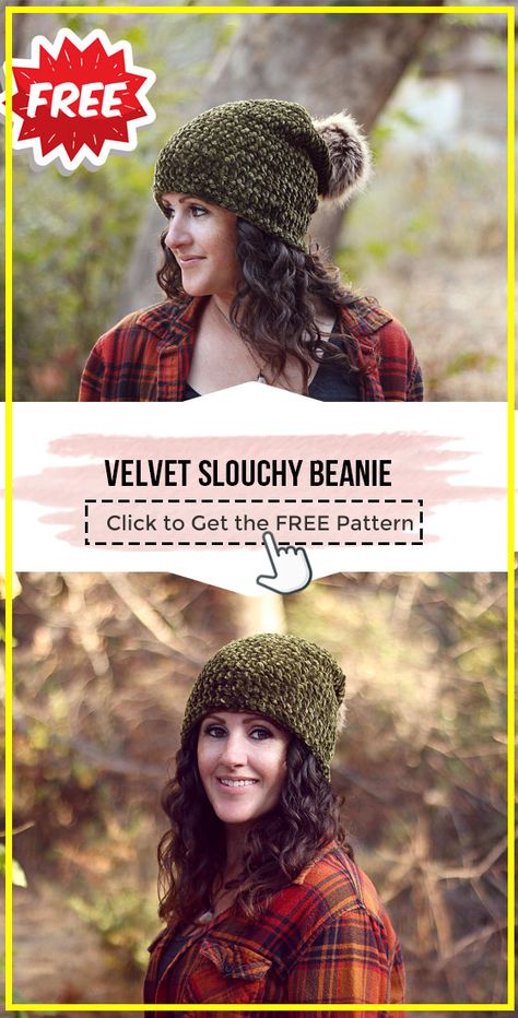 Velvet Yarn Beanie Pattern, Velvet Yarn Crochet Beanie, Velvet Yarn Hat Crochet Patterns, Crochet Velvet Beanie Pattern Free, Velvet Yarn Crochet Hat Patterns, Velvet Yarn Beanie, Crochet Chenille Hat Free Pattern, Velvet Crochet Hat Pattern Free, Crochet Velvet Hat Pattern