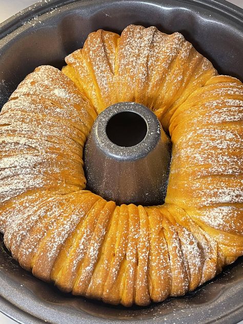 Pumpkin Spice Milk Bread (Pumpkin Spice Wool Roll Bread) Recipe by Kat Lieu — modern asian baking Pumpkin Milk Bread, Wool Bread, Asian Baking, Pumpkin Milk, Vegan Condensed Milk, Bread Pumpkin, Egg Replacement, Milk Bread, Pumpkin Roll