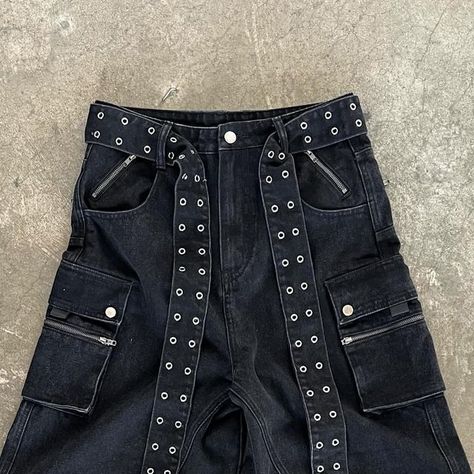 excess!™ on Instagram: "EXCESS ‘CARGO BELT’ DENIM COMING SOON COMMENT IF YOU WANT A FREE PAIR" Cargo Belt, Raver Jeans, Baggy Shorts, Baggy Denim, Men's Jeans, Mens Jeans, Coming Soon, Angeles, Turn Ons