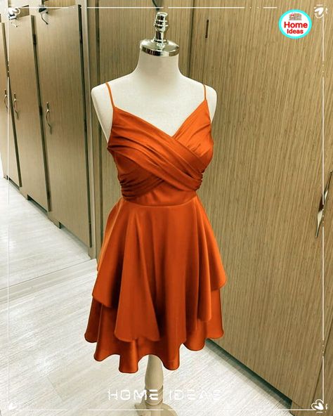 Burnt Orange Short Formal Dress, Burnt Orange Semi Formal Dress, Semi Formal Dresses Orange, Short Burnt Orange Dress, Burnt Orange Cocktail Dress, Burnt Orange Homecoming Dress, Burnt Orange Short Dress, Burnt Orange Hoco Dress, Burnt Orange Homecoming Dresses