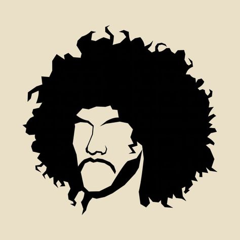 Check out this awesome 'Afro+man' design on @TeePublic! Curly Hair Logo, Afro Hair Illustration, Afro Logo, Afro Cartoon, Afro Man, Monkey Logo, Big Afro, Men Logo, Hair Illustration