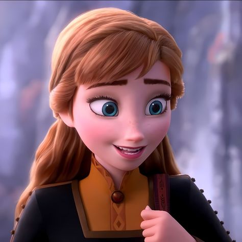 Anna Frozen Icon, Aesthetic Frozen, Pfp Fanart, Disney Icon, Final Fantasy Cloud Strife, Movie Icon, Disney+ Icon, Frozen Sisters, Frozen Wallpaper