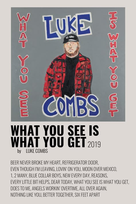 Album Cover Wall Decor Country, Morgan Wallen Album Cover Poster, Luke Combs Album Cover, Luke Combs Aesthetic, Luke Combs Poster, Country Album Covers, Luke Combs Lyrics, Morgan Wallen Lyrics Wallpaper, Wallen Lyrics