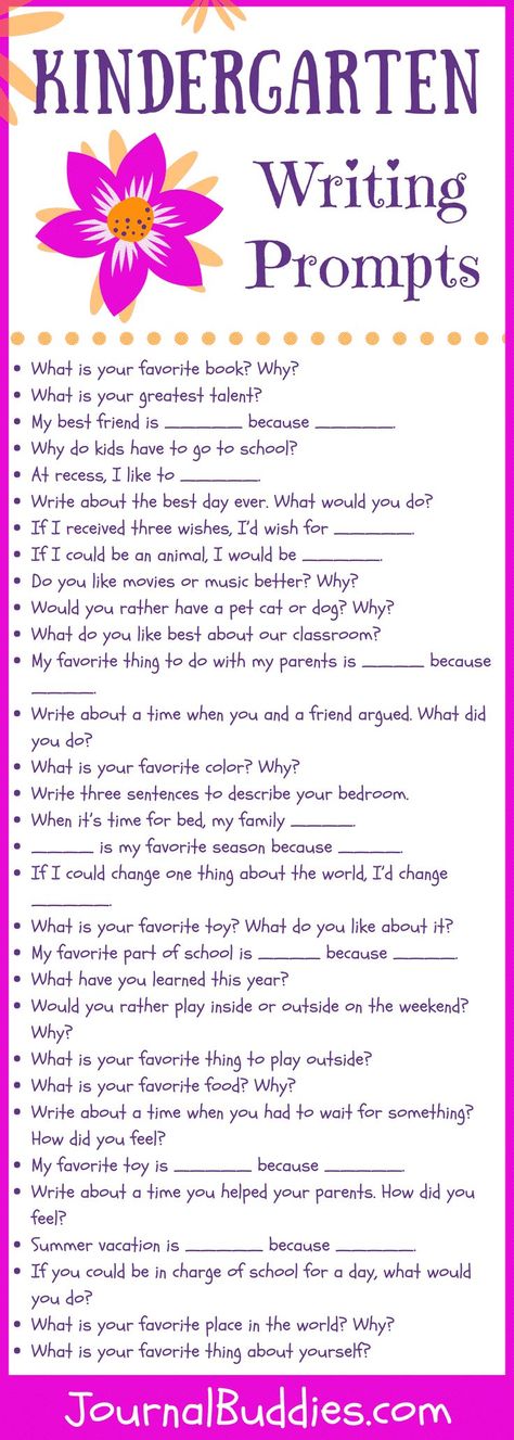 In these kindergarten writing prompts, your youngest students have the chance to explore their interests, emotions, and the lessons they’ve learned in school. Art Ideas Kindergarten, Kindergarten Journals, Creative Art Ideas, Preschool Journals, Kindergarten Writing Prompts, Dr. Seuss, Kindergarten Lesson Plans, Kindergarten Ideas, Kindergarten Lessons