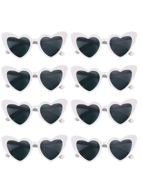 Sunglasses Bridesmaids, Sunglasses Party Favor, Wedding Sunglasses, Heart Shaped Glasses, Heart Glasses, Heart Party, Women Glasses, Party Sunglasses, Heart Shaped Sunglasses