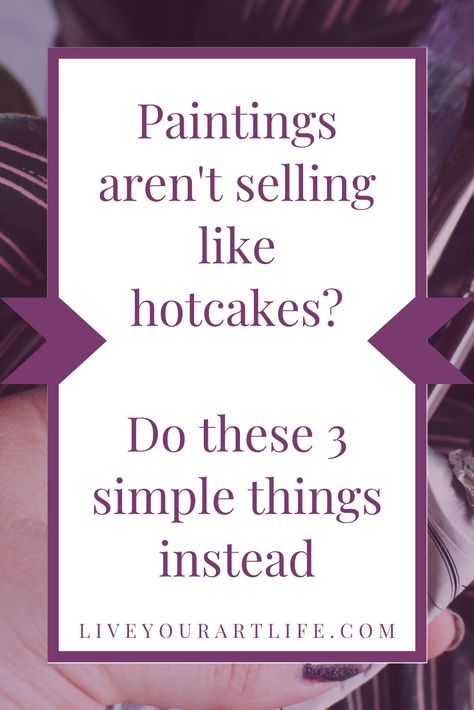 Tired of that mountain of unsold paintings? These 3 secrets will have customers shouting "take my money!"    #painting #artmarketing #howtosellart #howtosellartonline #artistentrepreneur #liveyourartlife Art Biz, Easy Tricks, Art Promotion, The Older I Get, Sell My Art, Artist Business, Sell Art, Selling Art Online, Take My Money