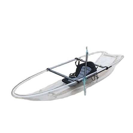 Clear Canoe, Transparent Kayak, Canoe Boat, Rowing Boat, Row Boat, Paddles, Rowing, Kayaking, Boats