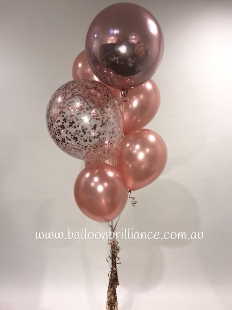 “Rose Gold” #confettiballoonscanberra #rosegoldballoons #heliumballoonscanberra #partyballoonscanberra #balloonscanberra #canberra #canberraballoons #act #cbr #BalloonBrilliance 18th Birthday Rose Gold Theme, 30th Birthday Wishes, Gold Engagement Party, Pink Glitter Background, Rose Gold Theme, Gold Party Decorations, Rose Gold Balloons, 13th Birthday Parties, Sweet 16 Birthday Party