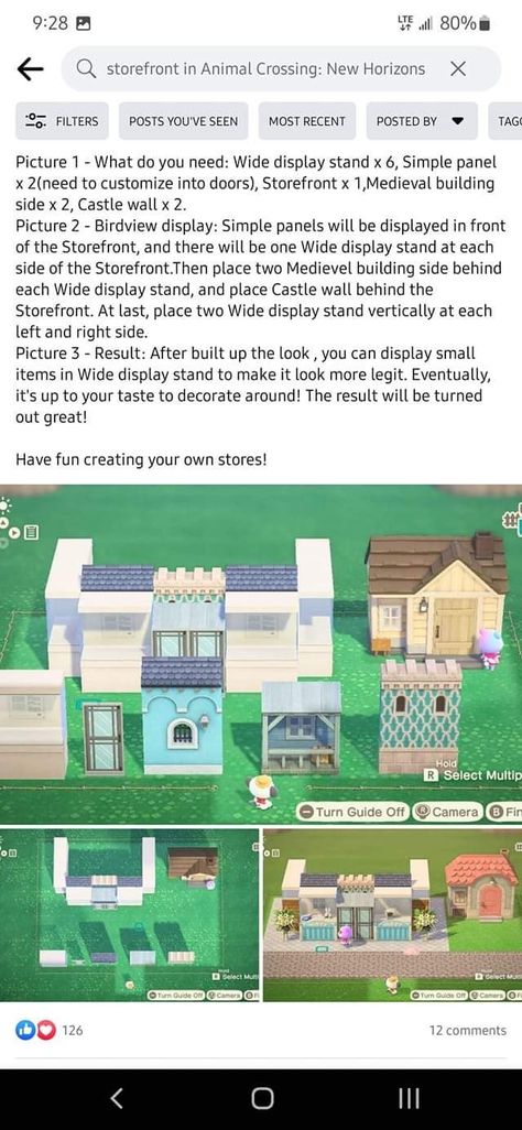 Animal Crossing Medieval Wall, Acnh Faux Building, Acnh Store Front Codes, Acnh Building Codes, Acnh Medieval Building Side, Acnh Store Front Ideas, Acnh Fake Building, Greek Athena, Acnh Builds