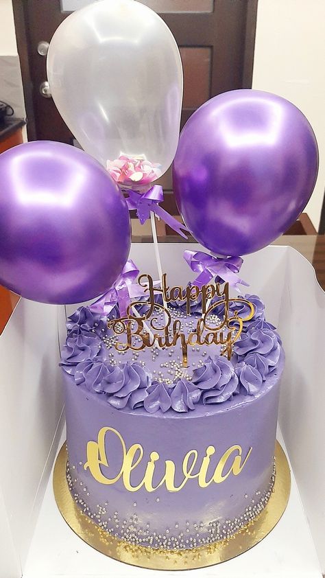 Purple Princess Birthday Cake, Sweet 16 Birthday Cakes Purple, Butterfly Quinceanera Cake, Purple Chocolate Cake, Purple Cake Designs Birthday, Lavender Birthday Cake, Purple Birthday Cake Ideas, 23 Birthday Cake, 15th Birthday Decorations