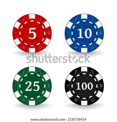 Classic Poker Chips Vector. Colored Poker Game Chips Isolated On White Background. Illustration. vector illustration © pikepicture (#8329356) | Stockfresh Poker Chips Drawing, Vegas Cookies, Bride And Groom Silhouette, Cooler Ideas, Chip Clips, Poker Game, Poker Chip, Poker Night, House Deco