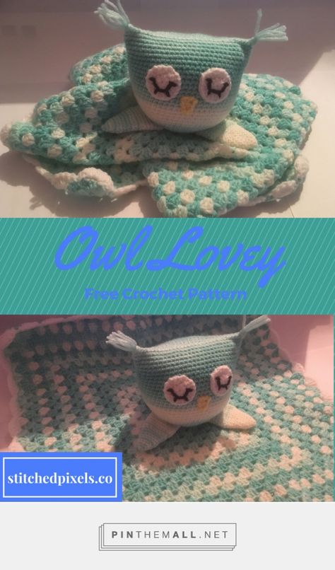 Lovey Pattern Free, Baby Lovies, Lovey Pattern, Crochet Lovey, Basic Stitches, Gift Crochet, Crochet Owl, Crochet Tips, Lovey Blanket