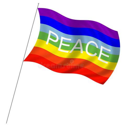 Peace flag. With pole flag waving over white background #Sponsored , #ad, #PAID, #flag, #background, #white, #Peace Peace Flag, Flag Background, Background White, Background Illustration, Graphic Design Art, Art Designs, Stock Photography, Stock Illustration, Graphic Art