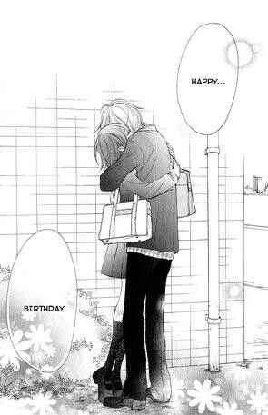 Happy Birthday  Manga: Kare wa Tomodachi Manga Happy Birthday, Manga Birthday, Expression Art, Romance Manga, Reaction Images, Happy Birthday Love, Manga Couple, Maid Sama, Types Of Guys