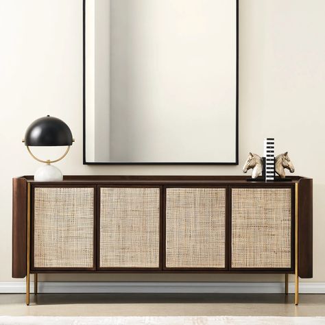 Mango Wood Sideboard, Dining Sideboard, Modern Furniture Stores, Rustic Colors, Wood Sideboard, Warm Brown, Mango Wood, Online Furniture, Luxury Furniture