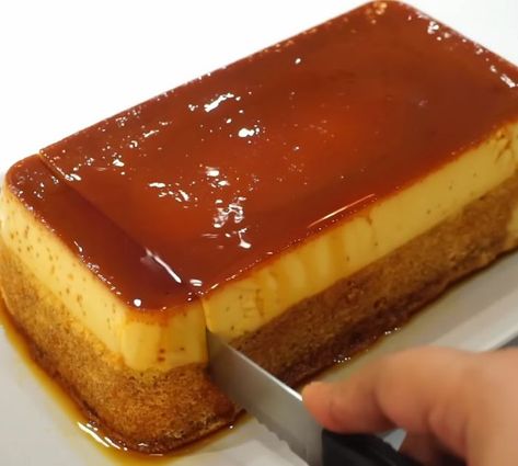 Caramel Custard Cake Recipe, Caramel Custard Cake, Flan Cake Recipe Easy, Italian Custard Recipe, Caramel Pudding Cake, Krempita Recipe, Flan Cake Recipe, Caramel Custard Recipe, Magic Custard Cake