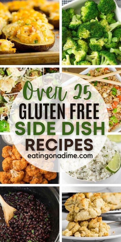 Easy Thanksgiving Recipes Gluten Free, Gluten Free Sides For Christmas, Best Gluten Free Side Dishes, Gluten Free Fall Side Dishes, Simple Dinners Gluten Free, Gf Side Dishes Gluten Free, Low Carb Gluten Free Side Dishes, Vegetable Side Dishes Gluten Free, Side Dish Gluten Free