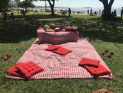 Inspiração de piquenique para dia dos namorados, aniversário de namoro, piquenique romântico, amor Picnic Dates, Pic Nic, Picnic Date, Mini Mouse, Anniversary Parties, Picnic Blanket, Outdoor Blanket, Birthday, Gifts