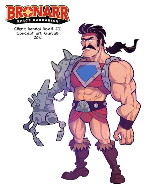 Bronarr Space Barbarian on Behance Space Barbarian, About Space, Character Inspo, Kids Club, A Name, Character Inspiration, Game Art, Concept Art, Character Art