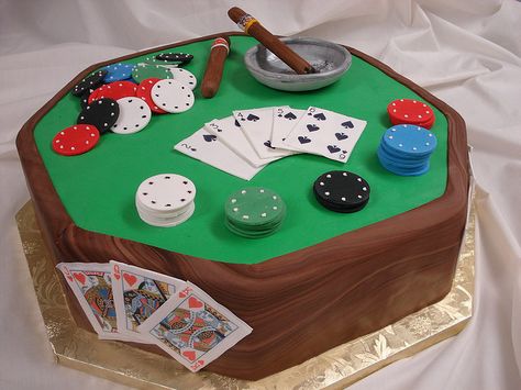 Grooms cake - I like this one too :) Poker Cake, Groom Cakes, Game Cake, Grooms Cakes, Poker Party, Gambling Cake, Groom Cake, Cakes For Men, Casino Night