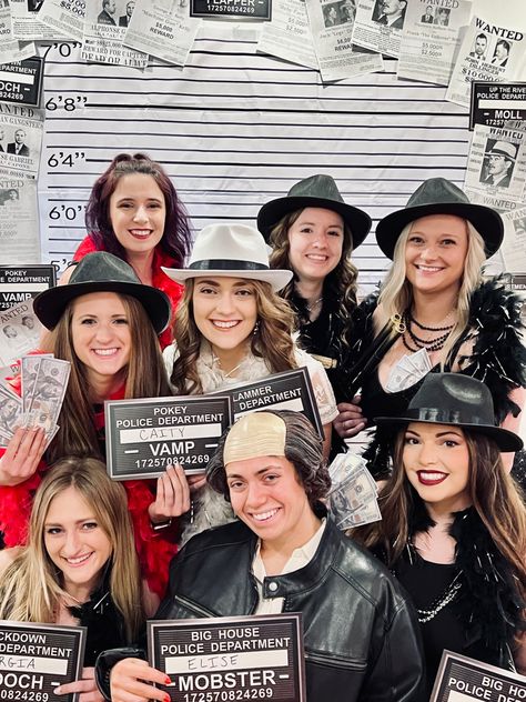 Mafia Bachelorette Party, Mafia Theme Party, Mafia Theme, Themed Bachelorette Party, Bachelorette Party Themes, Theme Party, Gatsby, Bachelorette Party, Party Themes