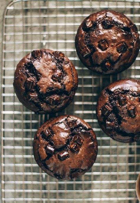 Brownie Muffin, Ultimate Brownies, Cookie Dough Cake, Brownie Muffins, Quick Breads, Chocolate Muffins, Food Blogs, Chocolate Chip Cookie Dough, Chocolate Brownies