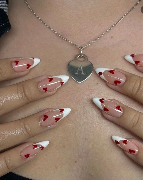 France Nails, February Nails, Purple Nail, White Nail, Nails 2024, Heart Nails, Dream Nails, Minimalist Nails, Pretty Acrylic Nails